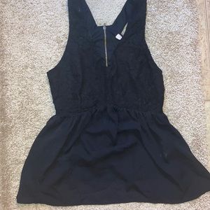 Forever 21 black tank top. Size small